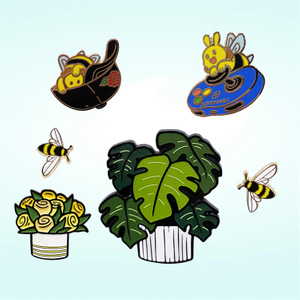 Customized Manufacturer Metal Crafts Custom Made Badge Bulk Wholesale Cute Hard Enamel Lapel Pin