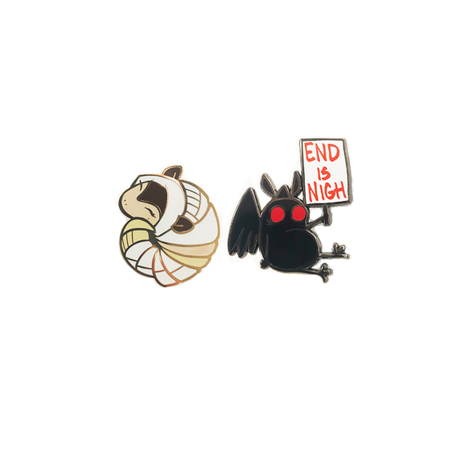 No Minimum Wholesale Designer Hat Collar Clothes Cute Logo Gold Metal Hard Enamel Lapel Pin Custom Bulk