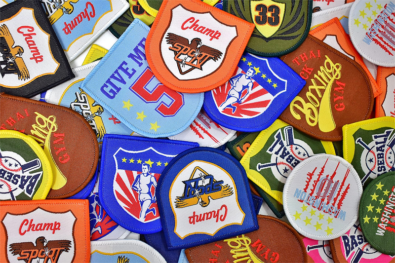 Embroidered Patches Combine Sporty Style With Sports