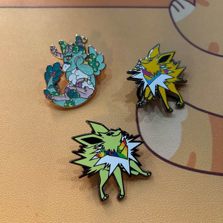 High Quality Hard Soft Enamel Pin Badges Anime Metal Soft Hard Enamel Pin Custom Lapel Enamel Pin