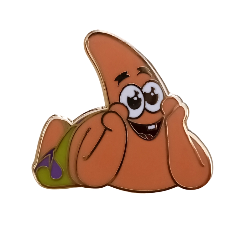Movie Character Manufacturer Custom Fashion Hard Enamel Lapel Pins of Cute Design Lapel Pin