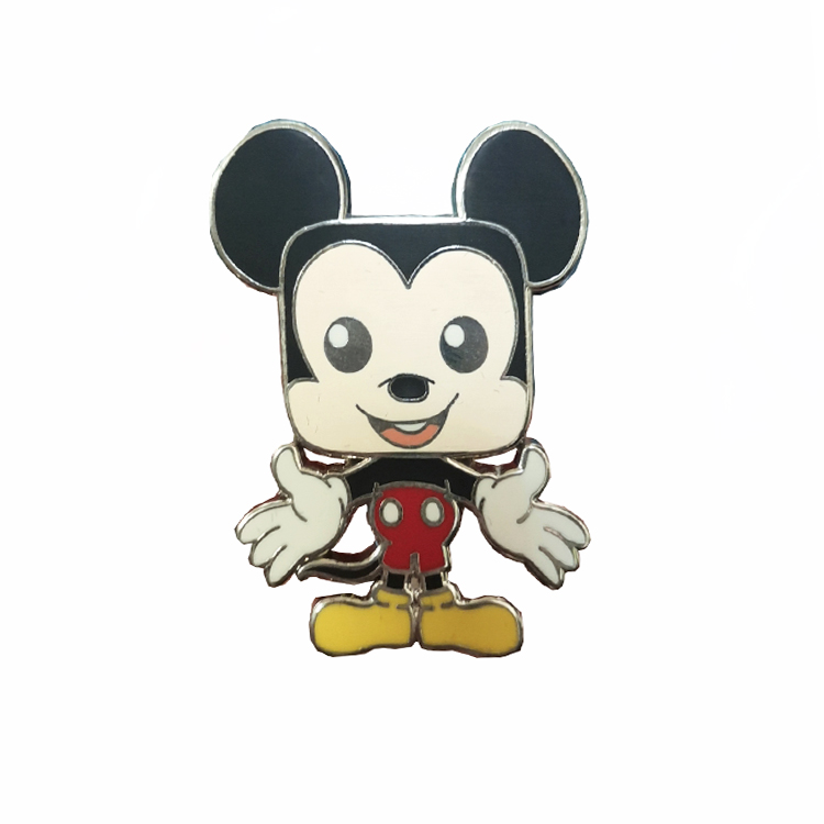 Free Sample Design Chinese Suppliers Custom Logo Metal Classic Cartoon Anime Characters Hard Enamel Pin As Gifts