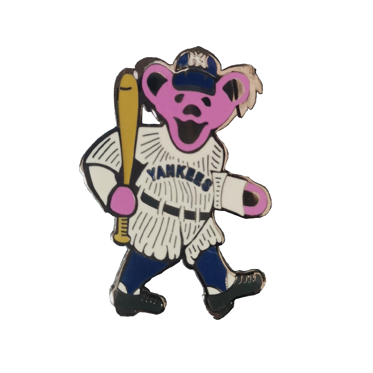 China Company Kunshan Maker Free Design Hot Selling Cute Cartoon Animal Hard Enamel Pin For Decoration As Gifts