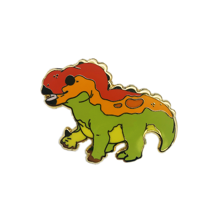 Chinese Company Kunshan Manufacturer Metal Crafts Anime Pins Badge Custom Hard Enamel Pins Cute Animal