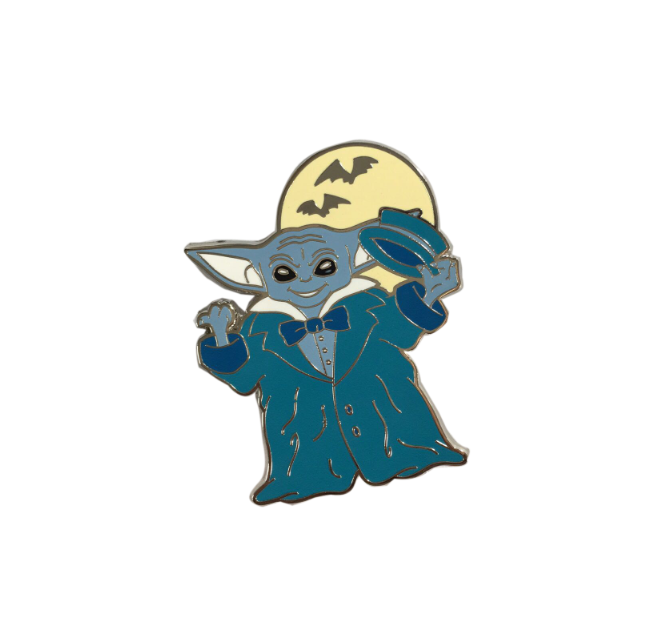 New Arrival Customized Yoda Cosplay Badge Star Wars Character Movie Design Cute Enamel Pin