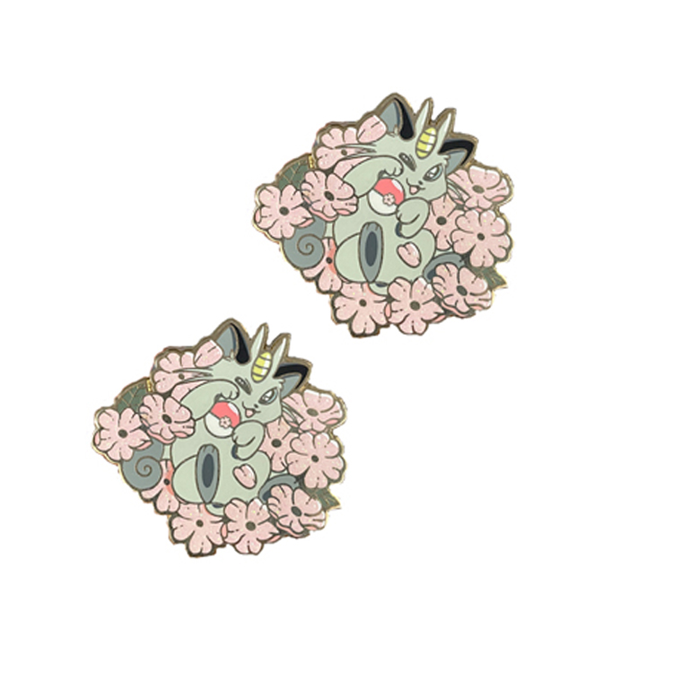 No Minimum Lapel Pin Metal Badge Manufacture Gold Plated Glitter Anime Cartoon Soft Hard Enamel Pin Custom Enamel Pin
