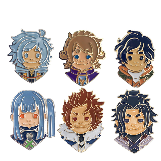 New Fashion Kunshan DLC Manufacturer Custom Metal Cute Cartoon Soft Enamel Pin