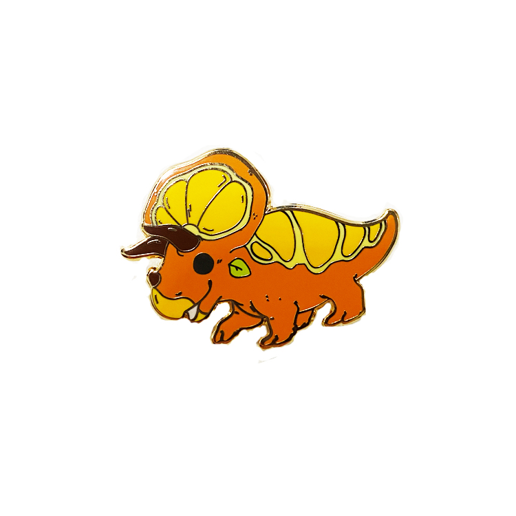 Wholesale Cartoon School Bag Lapel Pins Hard Enamel Badge Custom Anime Enamel Pins Gold Plating Logo Metal Badge Maker