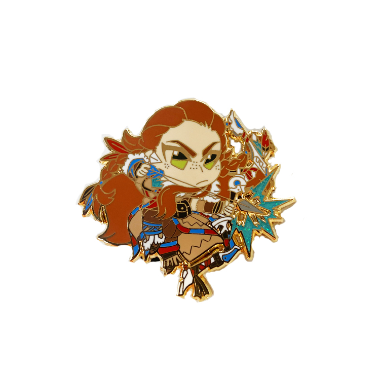 Wholesale High Quality Metal Pins Supplier Glitter Brooch Anime Hard Enamel Pin Soft Lapel Badge Manufacturer Custom Enamel Pin