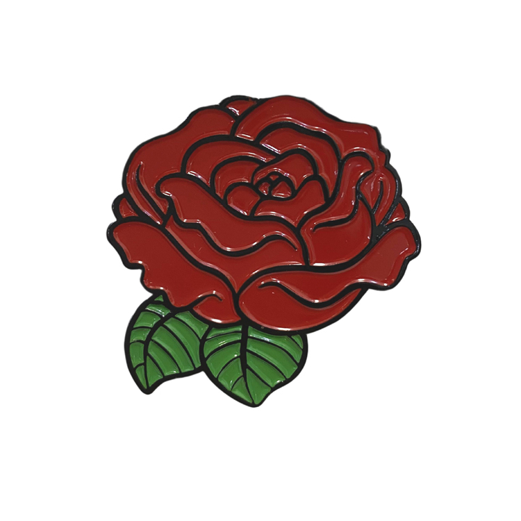 Free Sample High Quality Chinese Manufacturer Various Potted Flowers Soft Enamel Pin