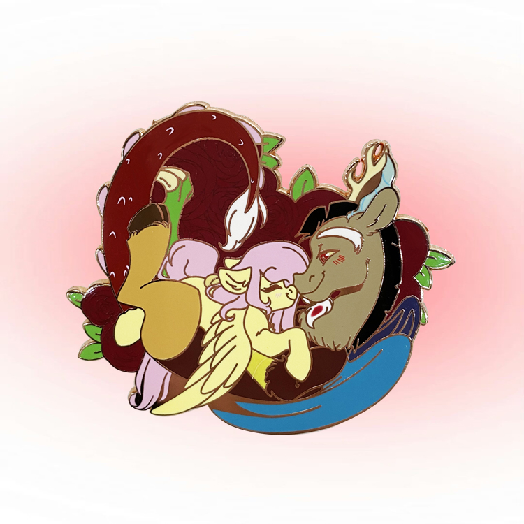 Hot Selling Manufacturer Design Cute Horse Hard Enamel Pins