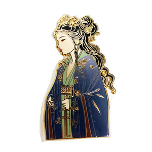 Wholesale High Quality Chinese Style Brooch Anime Hard Enamel Pin Supplier