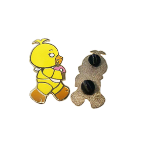 China Manufacturer Cheap Wholesale Custom Metal Cute Cartoon Anime Soft Hard Enamel Cap Hat Collar Badges Lapel Pins for Clothes
