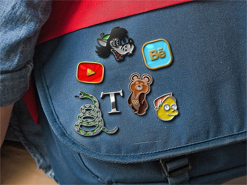 pin on bag