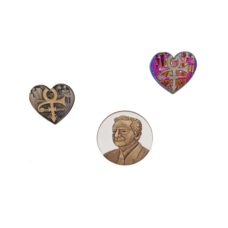 DLC custom cute metal potato chips hard enamel delicious food lapel pin 
