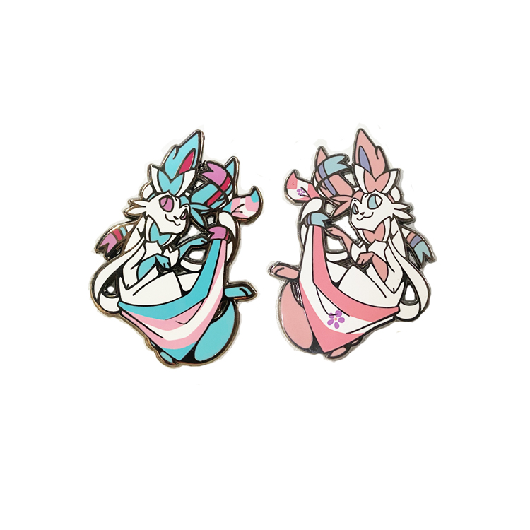 Wholesale Cartoon School Bag Lapel Pins Hard Enamel Badge Custom Anime Enamel Pins Logo Metal Badge Maker