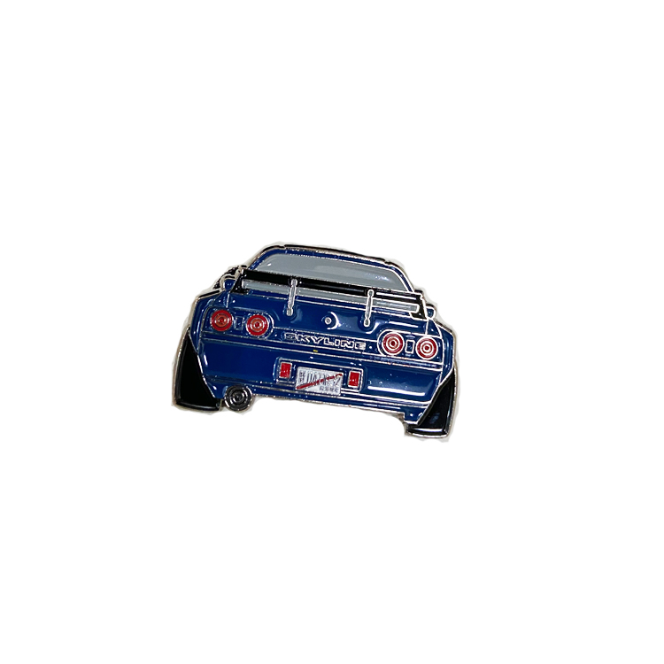 Manufacturer Customized Design Logo Cute Badge Racing Car Customized Metal Soft Enamel Lapel Pin