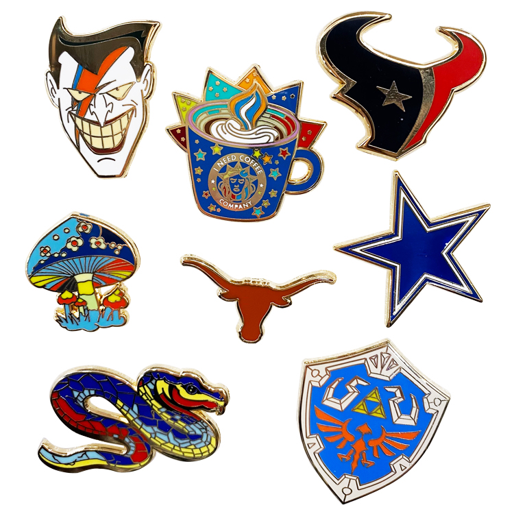 High Quality Chinese Company Kunshan Pin Maker Various Customized Anime Cartoon Character Avatars Enamel Pin