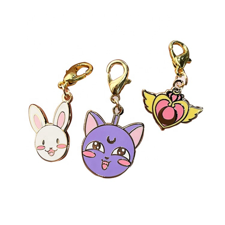 Fashion High Quality Zinc Alloy Logo Keyring Hard Soft Enamel Custom Metal Keychain