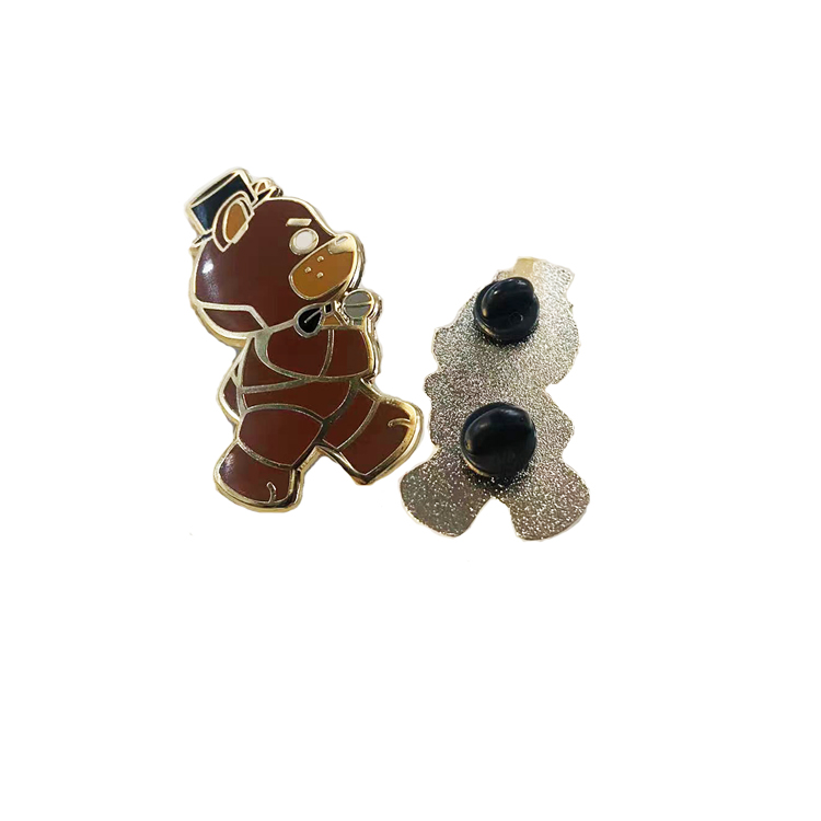 China Factory Wholesale Cheap Metal Plated Anime Badge Cute Cartoon Lapel Custom Hard Enamel Pins Supplier