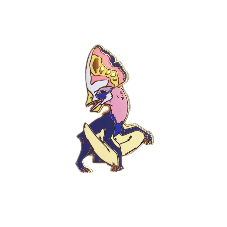 Factory Price Cartoon Cute Design Hard Enamel Pin Printed Pin