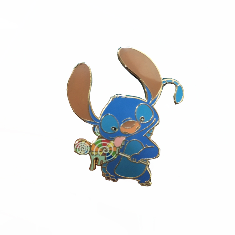 Free Sample Design Chinese Suppliers Custom Logo Metal Classic Cartoon Anime Characters Hard Enamel Pin As Gifts