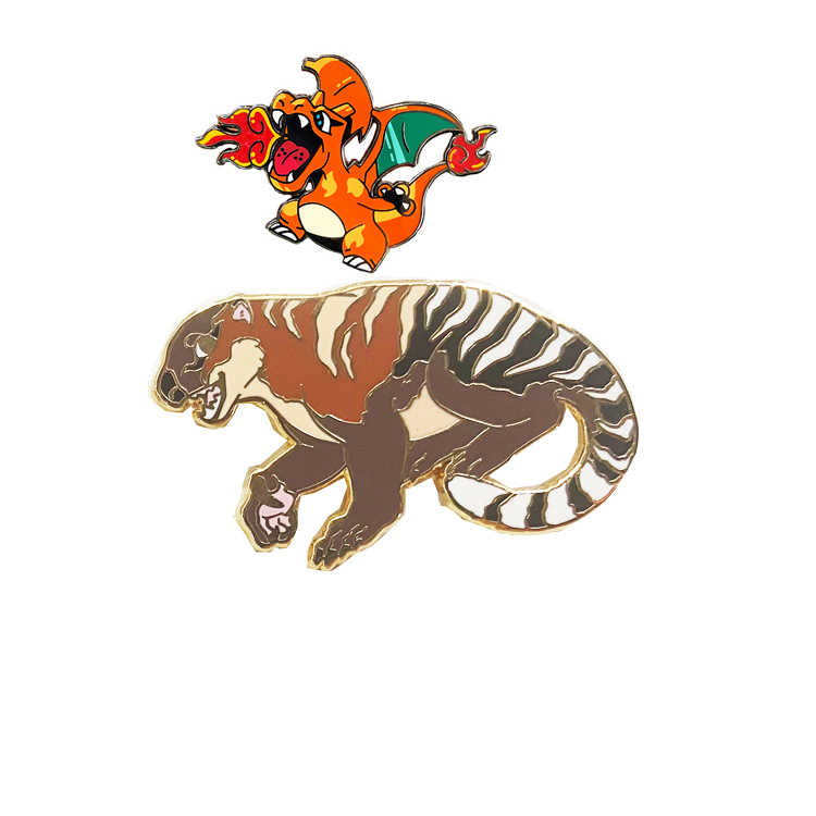 Wholesale High Quality Metal Pins Supplier Glitter Brooch Anime Hard Enamel Pin Soft Lapel Badge Manufacturer Custom Enamel Pin