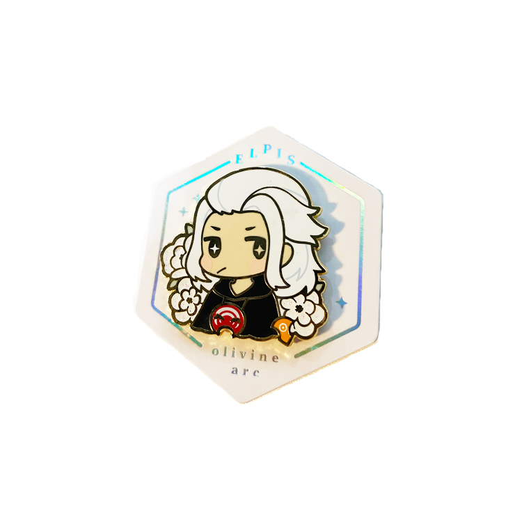 Wholesale No Minimum Metal Cute Logo Anime Lapel Pin Badges Manufacturer Custom Soft Hard Enamel Pins with Backing Custom