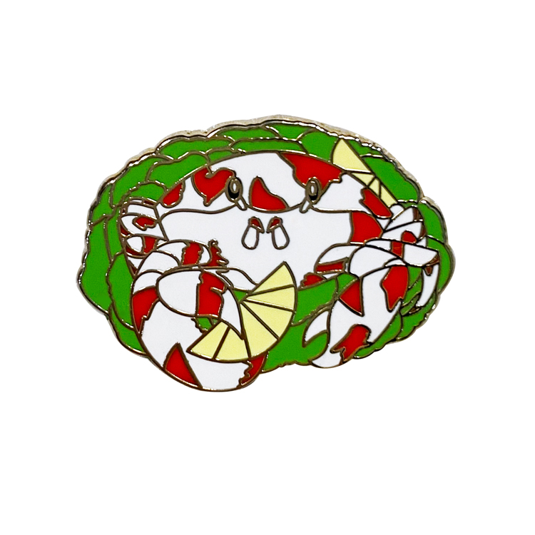 Well-loved Cute Enamel Pins Various Crabs Hard Enamel Pins As Gift 