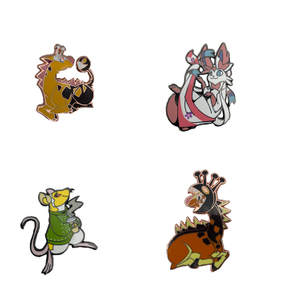 Wholesale High Quality Lapel Pins Custom Anime Logo Gold And Silver Plating Metal Badge Hard Enamel Pins