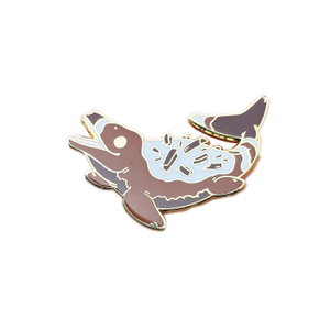 Lapel Badges Labels Wholesale Free Sample Design Custom Cute Animal Metal Hard Enamel Pins for Souvenir
