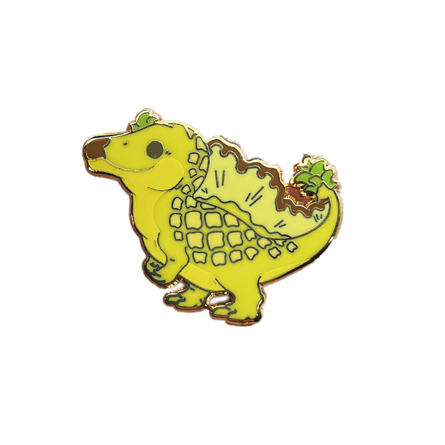Kunshan Wholesale High Quality Metal Badge Gold Plated Logo Customized Free Sample Animal Hard Enamel Pin