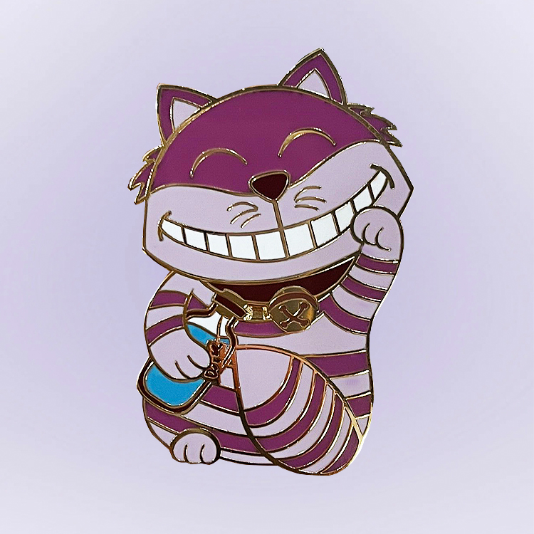 DLC custom cute metal Cute animals pins animation creativity hard enamel lapel pin 