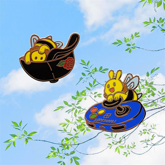 Customized Manufacturer Metal Crafts Custom Made Badge Bulk Wholesale Cute Hard Enamel Lapel Pin