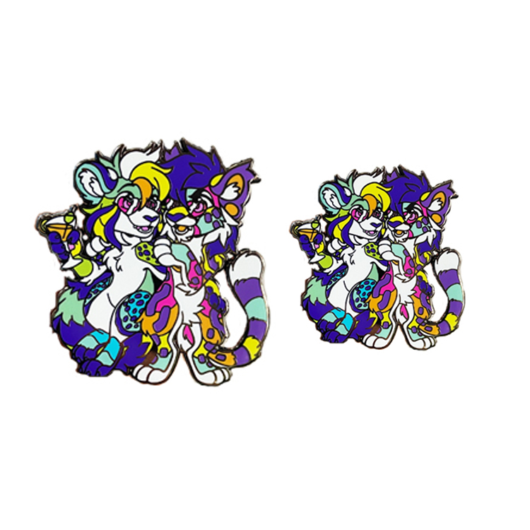 China Wholesale Designer Hat Collar Clothes Lapel Cute Cartoon Anime Nature Logo Gold Metal Hard Enamel Lapel Pin Custom Bulk