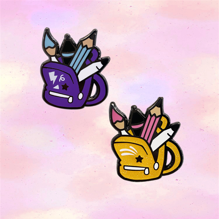 China Wholesale Designer Hat Collar Clothes Lapel Cute Cartoon Anime Nature Logo Gold Metal Hard Enamel Lapel Pin Custom Bulk
