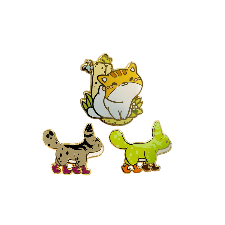 Beautiful Making Zinc Alloy Metal Crafts Cartoon Character Badge Customization Lapel Pin Soft Hard Enamel Pin