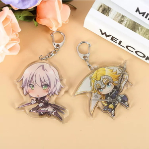 Make Your Own Design Printed Custom Acrylic Keychain/holographic Charms Anime Epoxy Keychain Wholesale