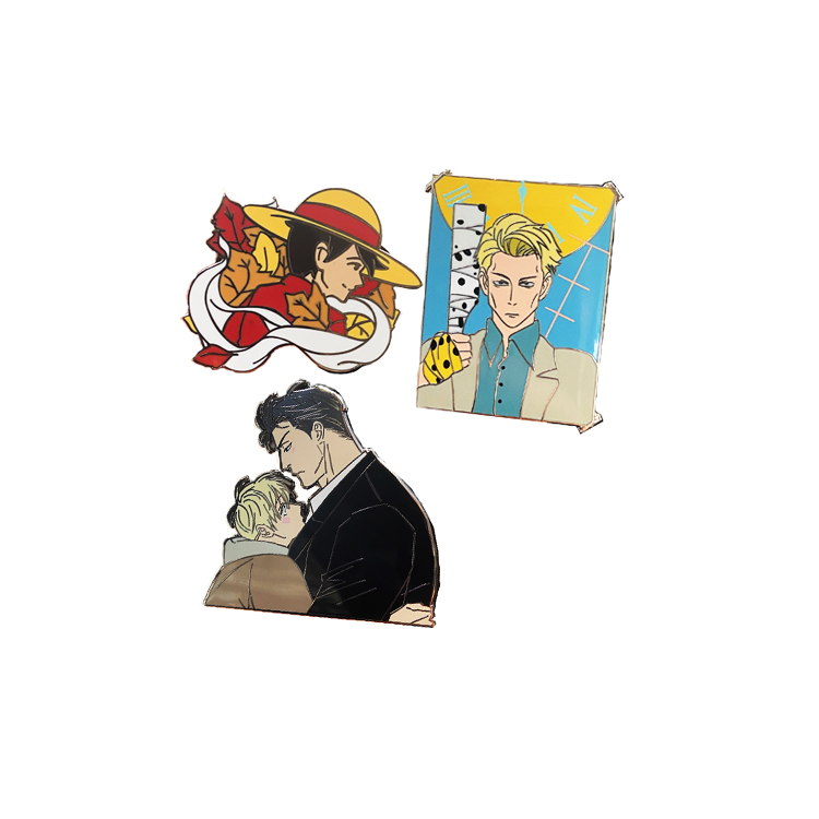 China Manufacturers No Minimum Bulk Blank Metal Hard Soft Enamel Custom Lapel Pins