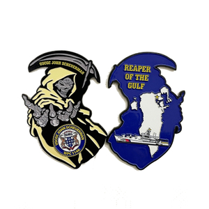 Cheap Zinc Alloy Material Cut Out Shape Soft Enamel Filled Military Challenge Coins