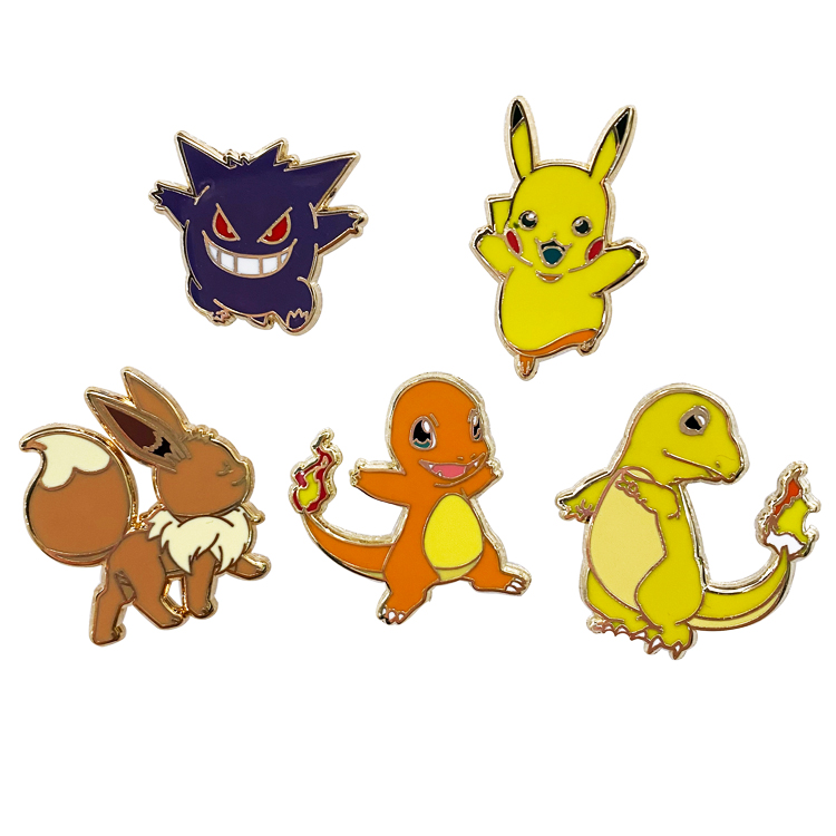 High Quality Chinese Company Kunshan Pin Maker Various Customized Anime Cartoon Character Avatars Enamel Pin