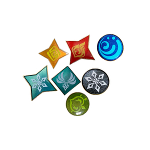 Wholesale No Minimum Metal Pins Supplier Glitter Brooch Anime Hard Enamel Pin Soft Lapel Badge Manufacturer Custom Enamel Pin