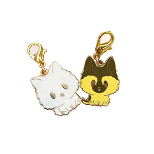 High Quality Wholesale Custom Your Logo Hard Enamel Metal Keychain