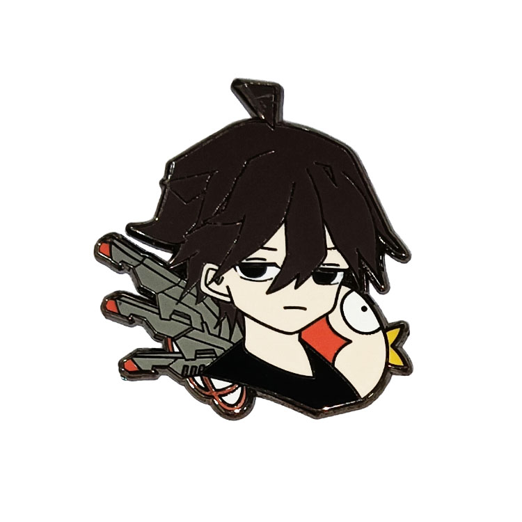 Wholesale Hot Selling Colorful Fashion Decorative Hard Enamel Pin Perfect Anime Cartoon Brooch Pin Souvenir