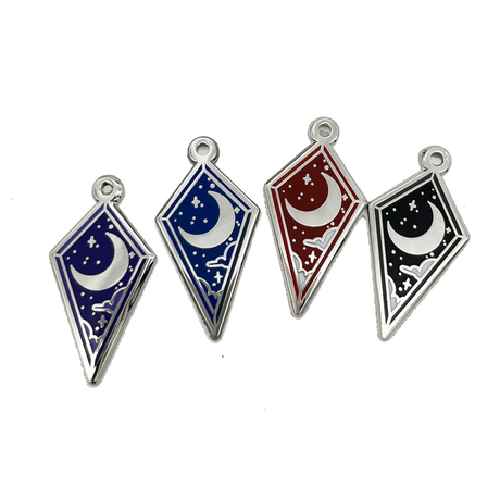 Customized DIY Design Charm Bracelet Pendants Star And Moon Logo Fashion Jewelry Accery Charms