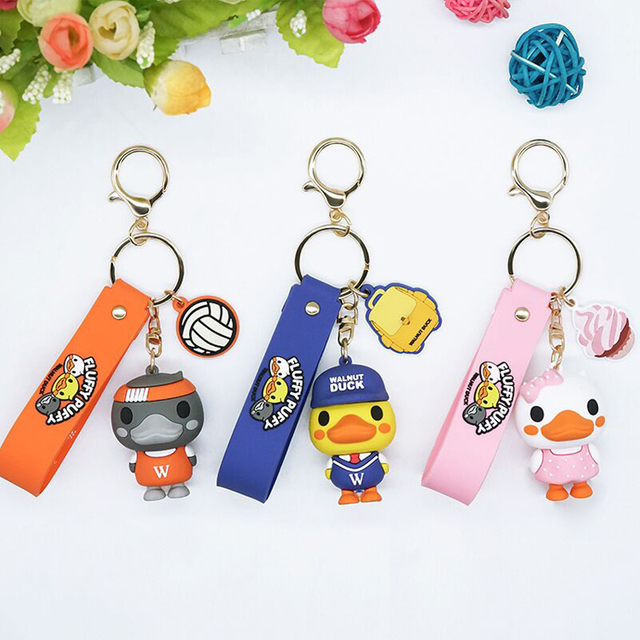 Durable and Water Proof High Quality Custom Double Sided 3D PVC Keychain