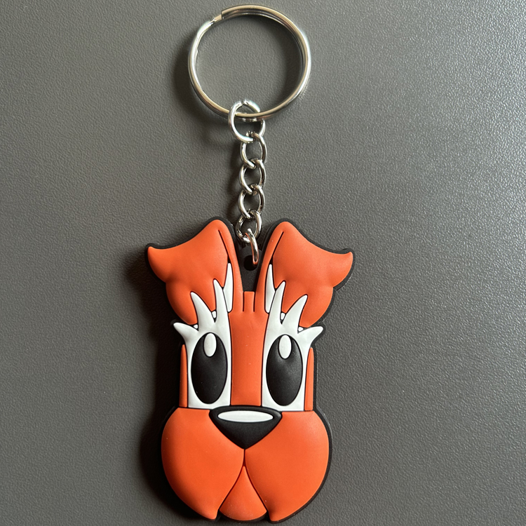 Durable and Water Proof High Quality Custom Double Sided 3D PVC Keychain