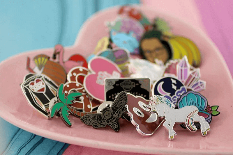 Soft Enamel Pins Allow for More Design Flexibility